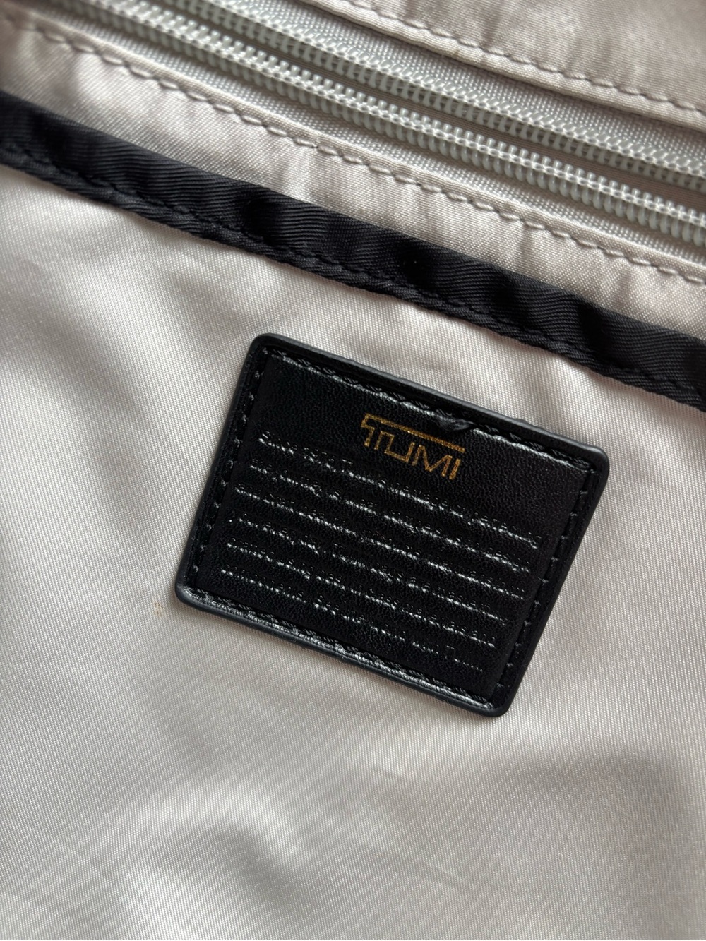 TUMI Voyageur Carson Laptop Backpack, Black With Gold Hardware - Picture 16 of 16